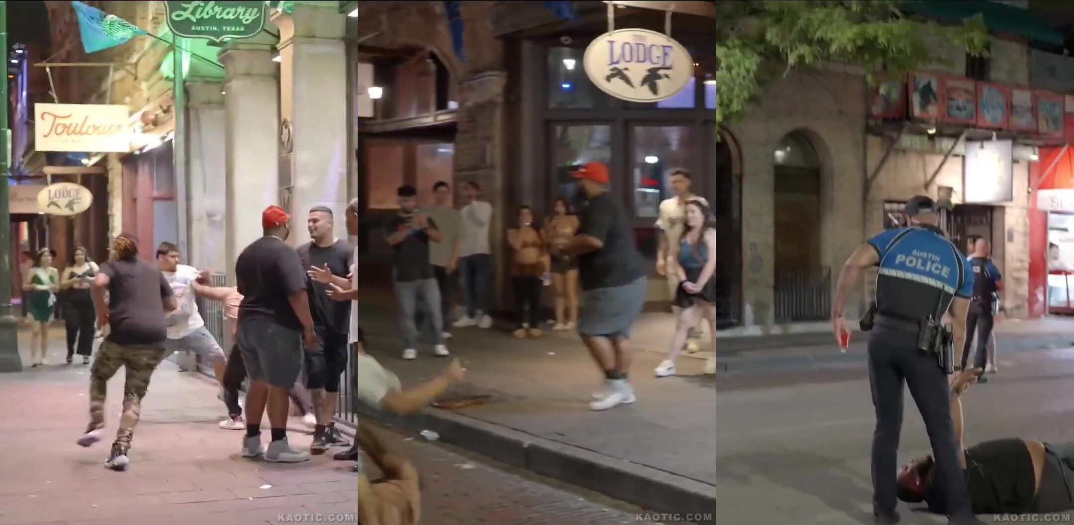 Fighter fatso gets tazed by cops