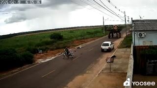 Dude Dies After Being Run Over by a Agricultural Sprayer Machine (W/Aftermath)