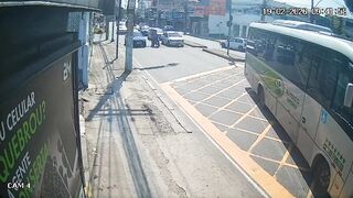 old man hit by bus