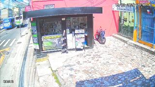 old man hit by bus