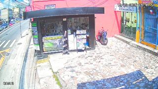 old man hit by bus