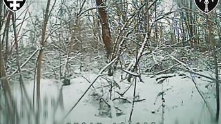 Drone Blitz Slices Russian Ghoul in Half
