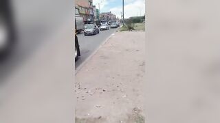 Man Gives Up on Life and Places His Body Under Truck Wheels (CCTV & Aftermath)