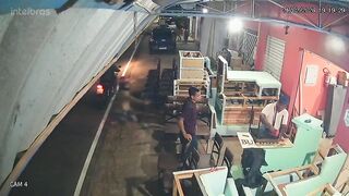 Point Blank Headshot At The Snack Bar