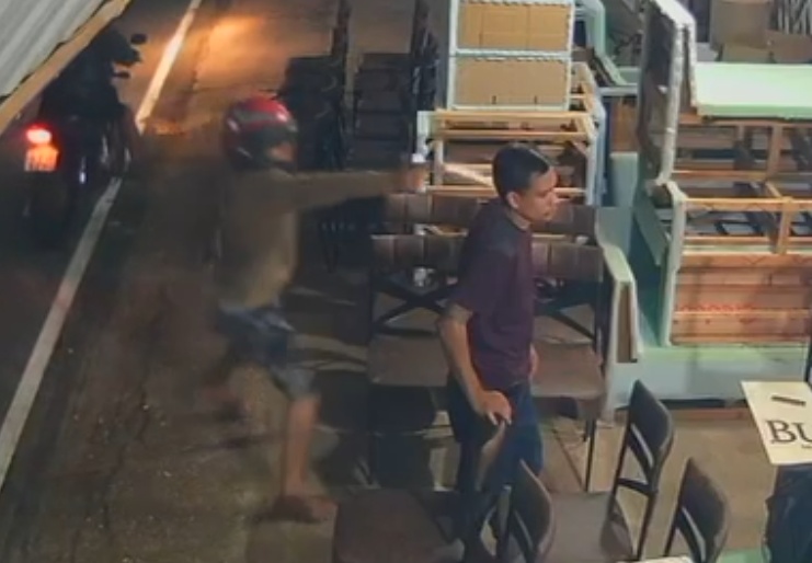 Point Blank Headshot At The Snack Bar