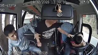 Bus Driver Attacked By Angry Passenger In Vietnam