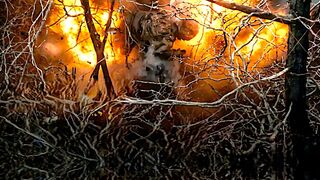 Long Moments of Agony Before Mutilated Russian Blows Up