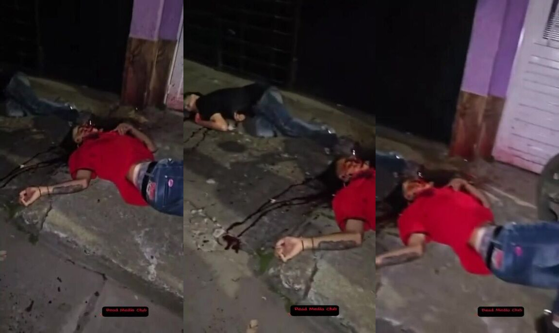 Two lives silenced on a dark sidewalk