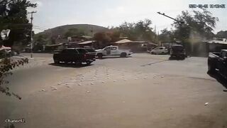 Video Shows CJNG Cartel Ambushing a National Guard Convoy In San Isidro