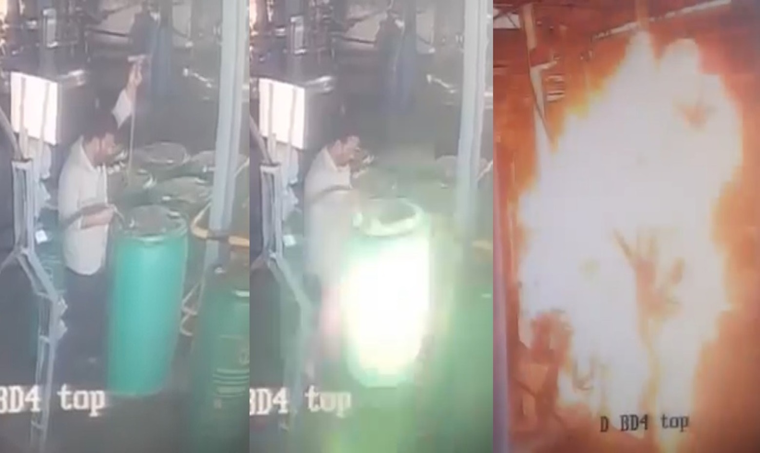 Man Charred to Death In Telangana Chemical Company Lab Explosion (Clean Video)
