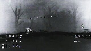 Ambush drone explodes amidst 5 Ukrainians.