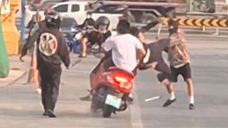 Bad Luck Dude Interrupts Gang Activities