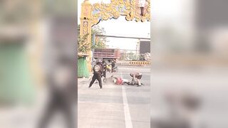 Bad Luck Dude Interrupts Gang Activities