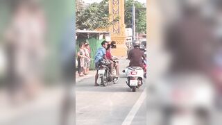 Bad Luck Dude Interrupts Gang Activities