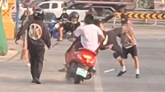 Bad Luck Dude Interrupts Gang Activities