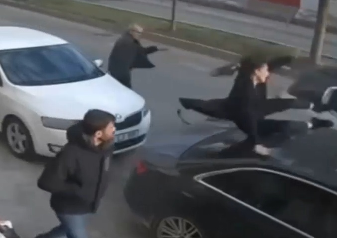 Turkish Female Teacher Completely Obliterated By Passing SUV