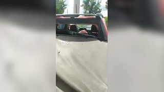 An Assassin Riddled A Van With Bullets At Point-Blank Range (CCTV & Aftermath)