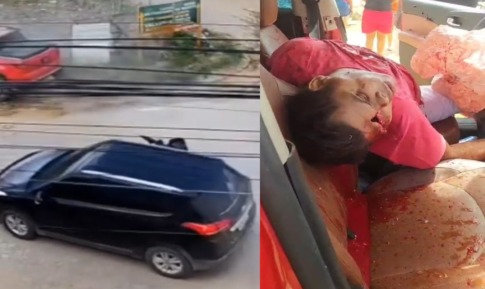 An Assassin Riddled A Van With Bullets At Point-Blank Range (CCTV & Aftermath)