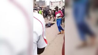 Two Men Crushed By Dump Truck On The Busy Street In Camerron
