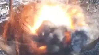 Ukrainian disappearance magic trick.