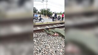 Man Ripped In Halves By Train In Haiti