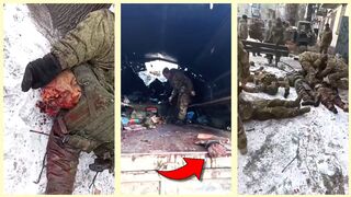 Butcher Drone Rips Off Limbs & Cracks Russian Skulls on Truck Bed