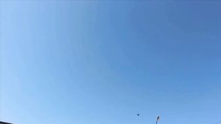BOOM:  Pilot Jumps as Russian $16m Helicopter Ka-52 Is Shot Down