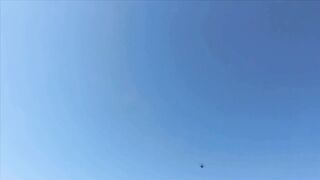 BOOM:  Pilot Jumps as Russian $16m Helicopter Ka-52 Is Shot Down