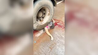 Aftermath Of Deadly Head On Collision Of Trucks On Brazilian Highway