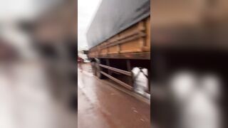 Aftermath Of Deadly Head On Collision Of Trucks On Brazilian Highway