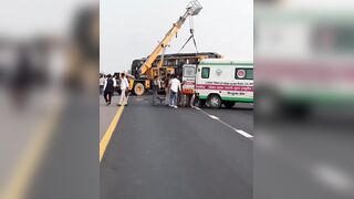 5 Killed, 45 Injured As Double-Decker Bus Overturns In Lucknow