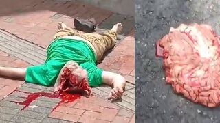 Brain Ejected From Suicide Jumper Who Was Rejected By Whore