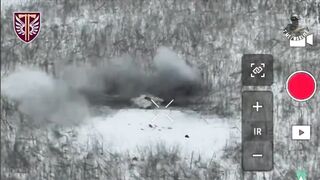 On the Kharkiv front, Russians are being killed by drones