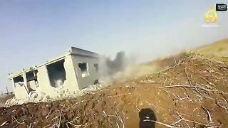 Gopro of epic close range shootout