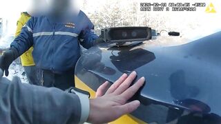 Driver Runs Stop Sign and Strikes New York State Trooper at a Crash Scene