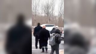 Man Gets AXED To Death On The Busy Road In China
