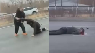 More Angles Of Brutal Murder With An AXE In China