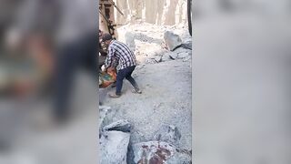 Rocks Fell On A Miner Killing Him Instantly