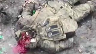 Low-budget cranial surgery on a Ukrainian.
