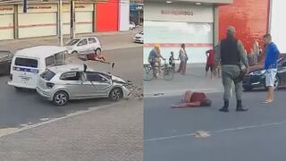 Classic VW Van Driver Ejected, Killed After Brutal Crash In Brazil