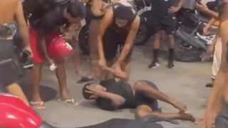 He Tried To Steal A Motorcycle, But Chose A Wrong Place