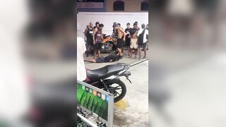 He Tried To Steal A Motorcycle, But Chose A Wrong Place