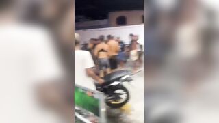 He Tried To Steal A Motorcycle, But Chose A Wrong Place