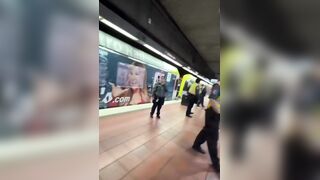 Passenger Killed Getting Off Metro E Line Train In Downtown Los Angeles