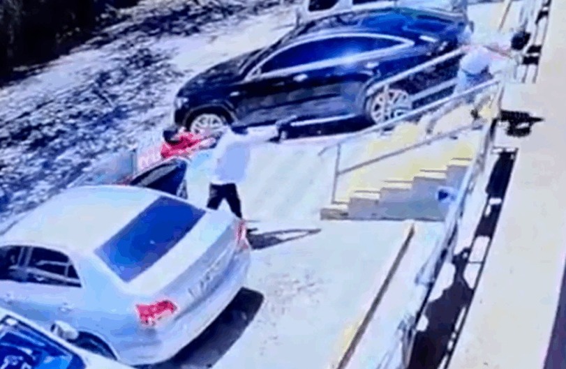 Gunned Down by Paid Assassins {CCTV & Aftermath}