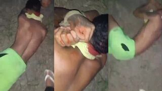 Dude Tied Up & Executed By Rivals