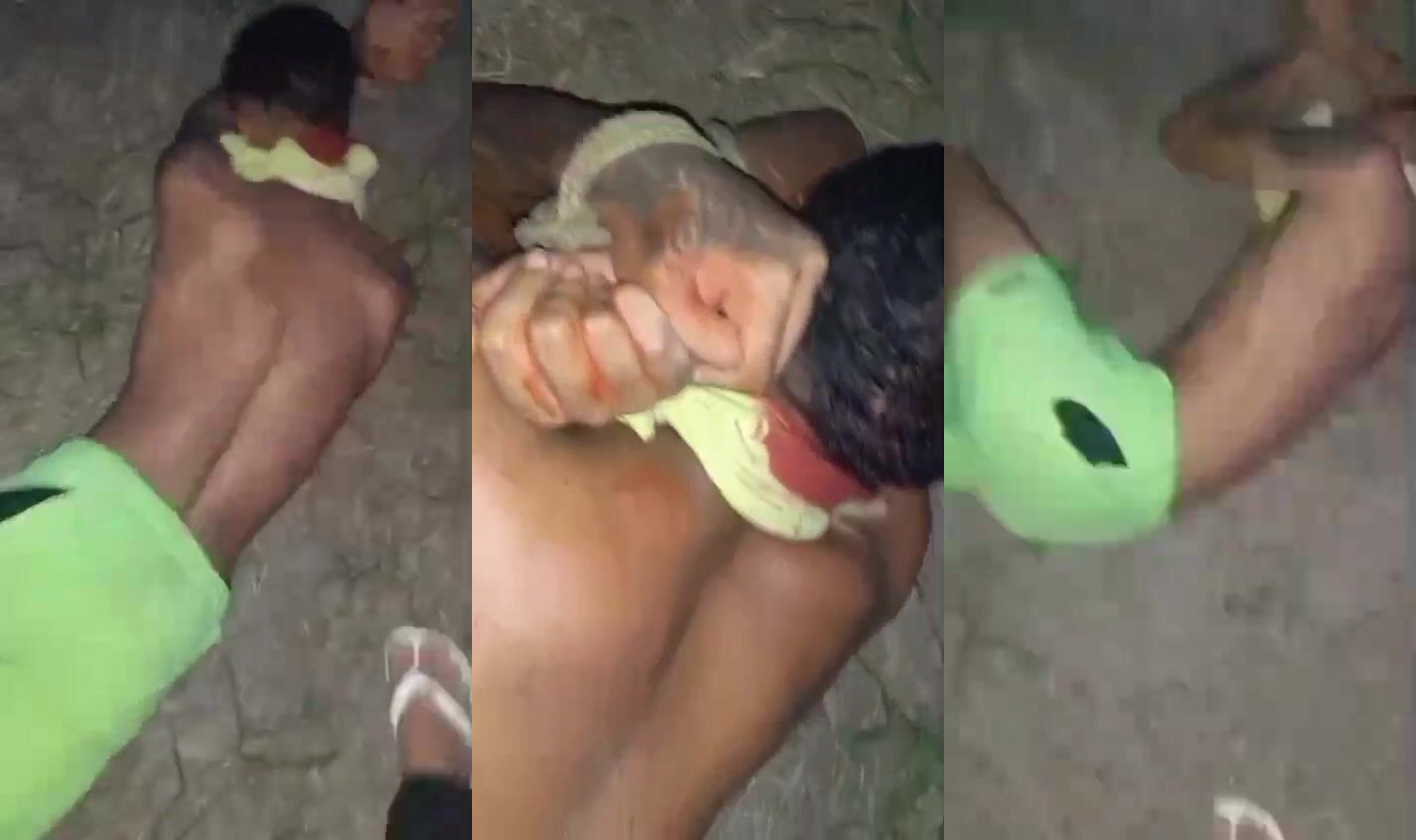 Dude Tied Up & Executed By Rivals