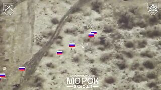 10 Russian infantrymen tried to take the position of the Morok 225 OSHP fighters.