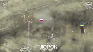 10 Russian infantrymen tried to take the position of the Morok 225 OSHP fighters.