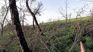A more complete video of the ambush on a group of Russian motorcyclists